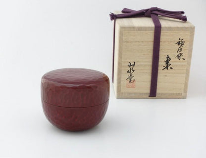 Matcha container / chisel mark